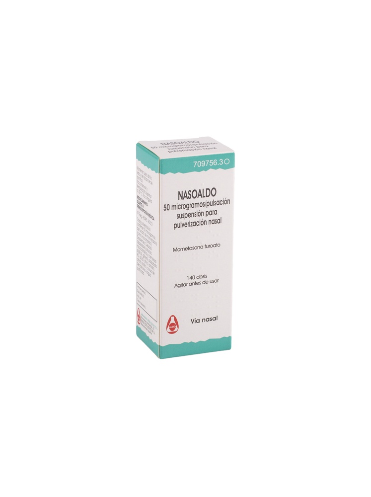 NASOALDO 50 microgramas/ativação suspensão para spray nasal