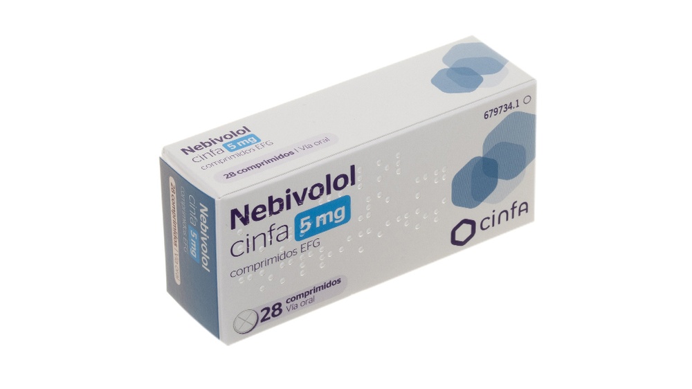 NEBIVOLOL CINFA 5 mg COMPRIMIDOS