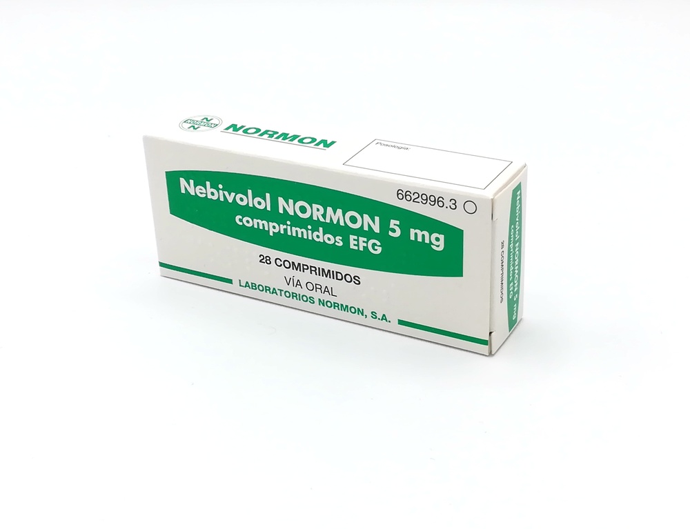 NEBIVOLOL NORMON 5 mg COMPRIMIDOS