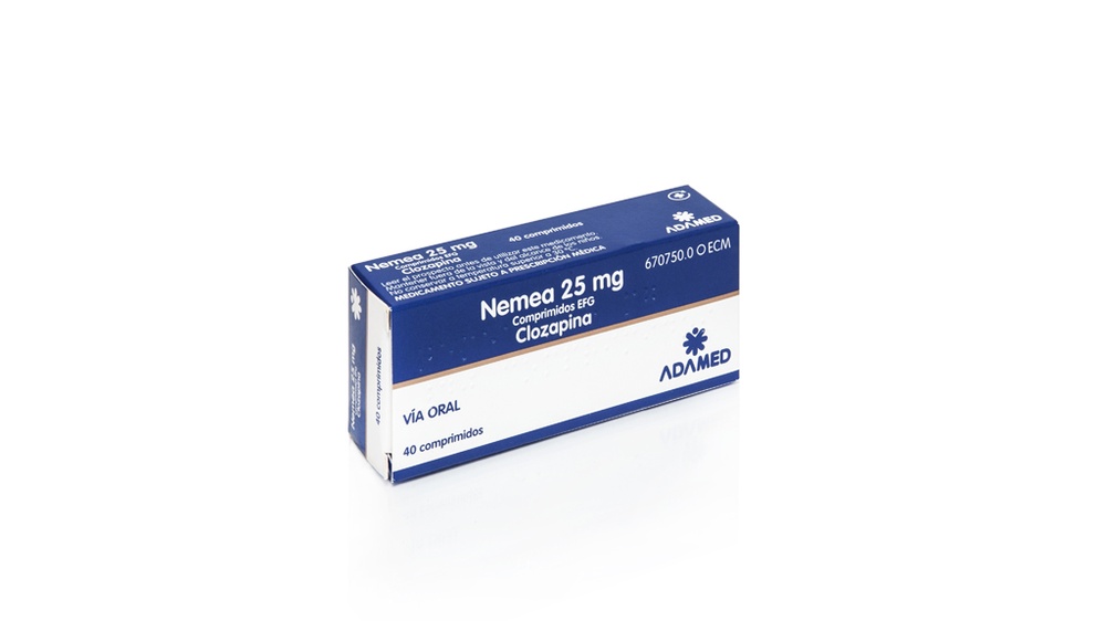 NEMEA 25 mg COMPRIMIDOS