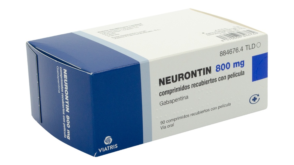 NEURONTIN 800 mg COMPRIMIDOS REVESTIDOS POR PELÍCULA