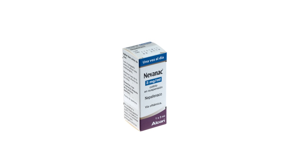 NEVANAC 3mg/ml colírio em suspensão