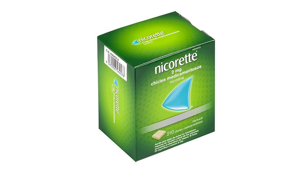 NICORETTE 2 mg GOMAS DE MASCAR MEDICAMENTOSAS