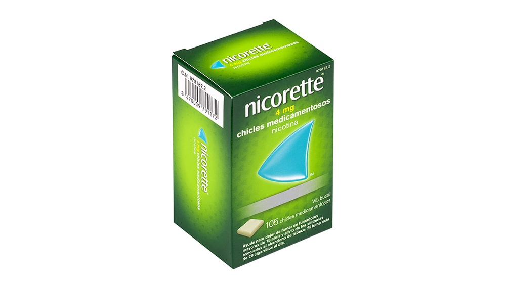 NICORETTE 4 mg GOMAS DE MASCAR MEDICAMENTOSAS