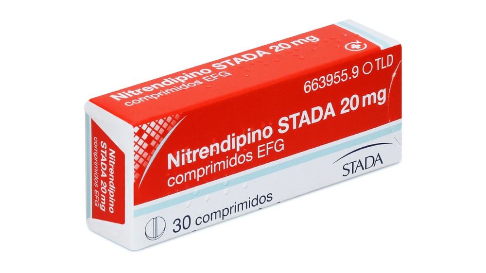 NITRENDIPINA STADA 20 mg COMPRIMIDOS