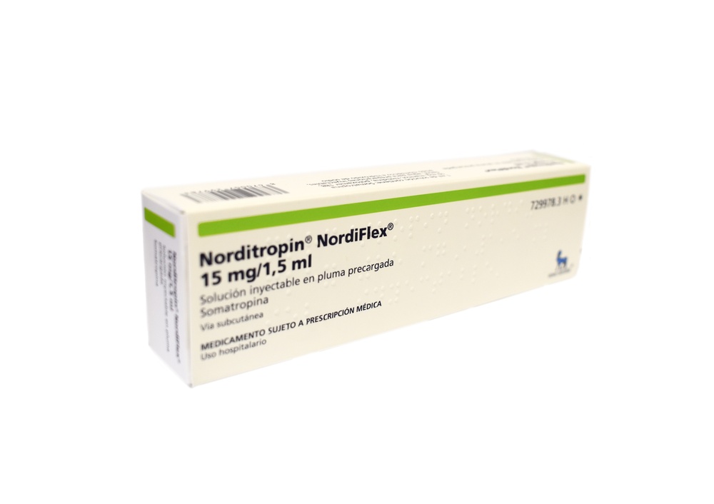 NORDITROPIN NORDIFLEX 15 mg/1,5 ml SOLUÇÃO INJETÁVEL EM CANETA PREENCHIDA