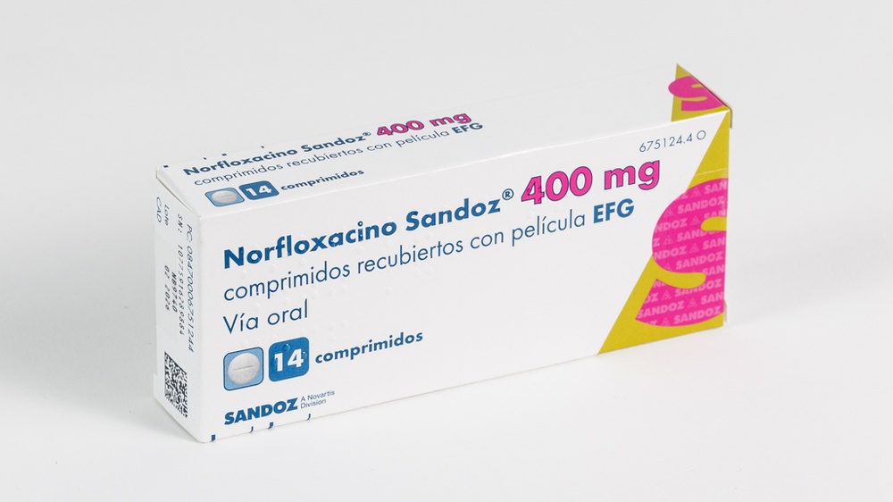 NORFLOXACINO SANDOZ 400 mg COMPRIMIDOS