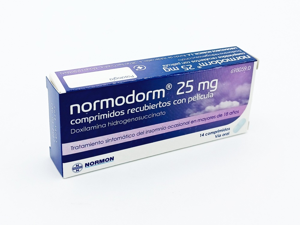 NORMODORM 25 mg COMPRIMIDOS REVESTIDOS POR PELÍCULA
