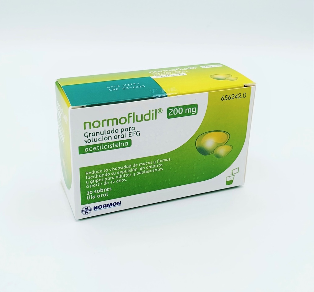 NORMOFLUDIL 200 mg GRÂNULOS PARA SOLUÇÃO ORAL
