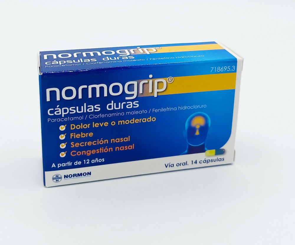 NORMOGRIP cápsulas duras