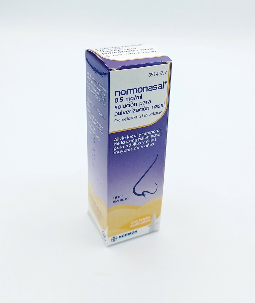 NORMONASAL 0,5 mg/ml SOLUÇÃO PARA PULVERIZAÇÃO NASAL
