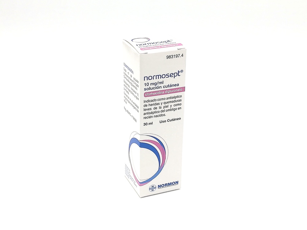 NORMOSEPT 10 mg/ml SOLUÇÃO CUTÂNEA