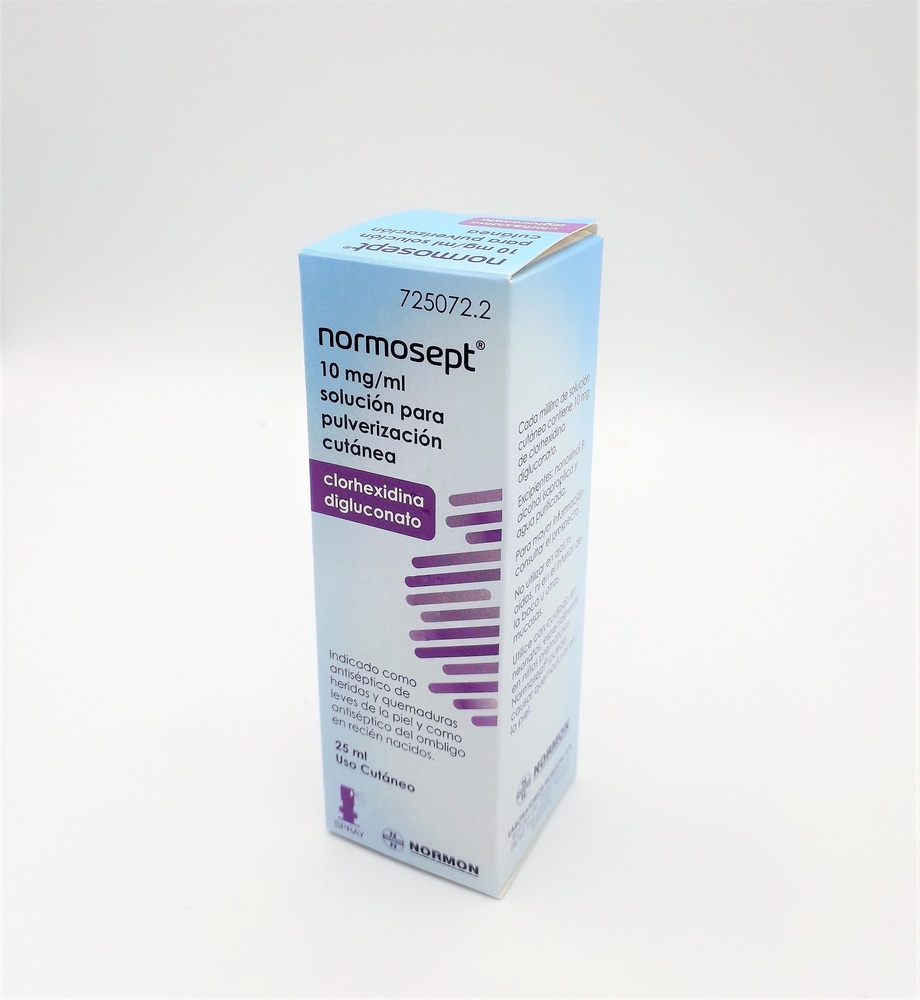 NORMOSEPT 10 mg/ml SOLUÇÃO PARA PULVERIZAÇÃO CUTÂNEA