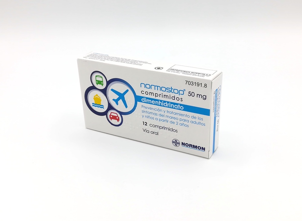 NORMOSTOP 50 mg COMPRIMIDOS
