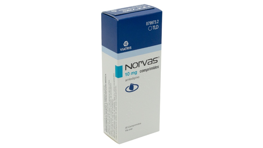 NORVAS 10 mg COMPRIMIDOS