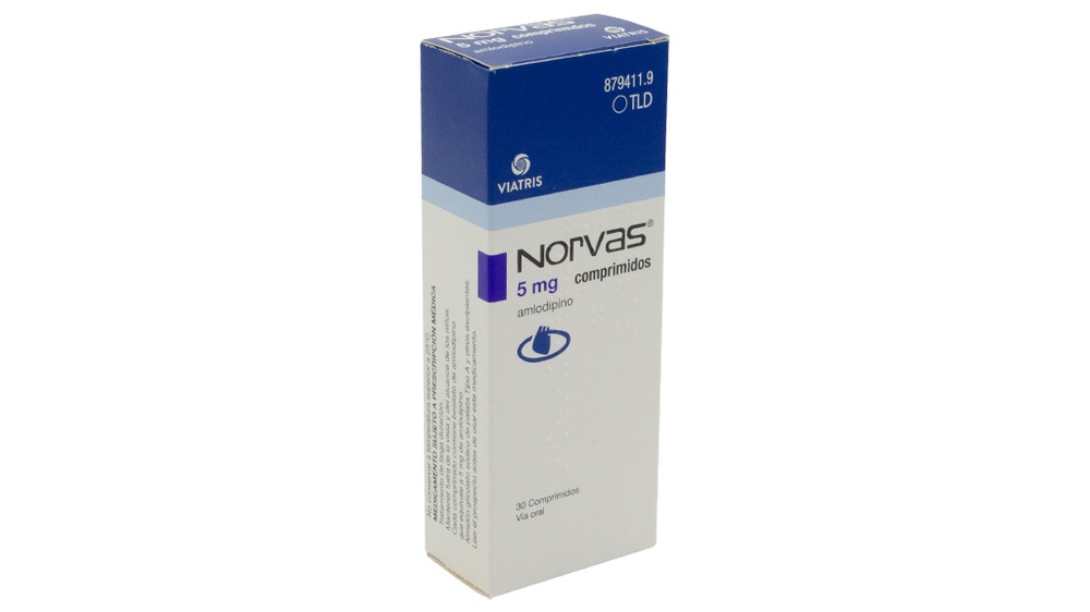 NORVAS 5 mg COMPRIMIDOS