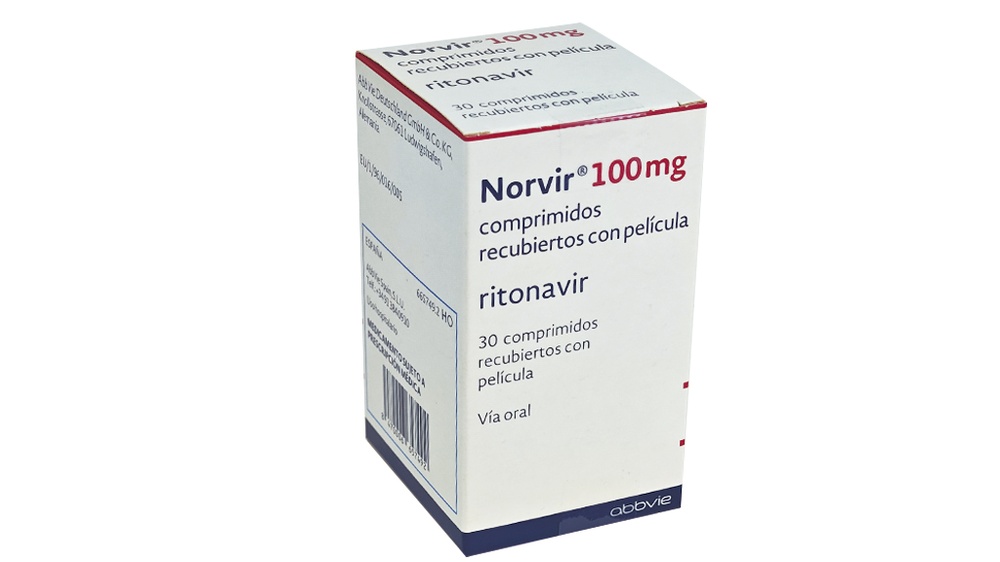 NORVIR 100mg PÓ PARA SUSPENSÃO ORAL