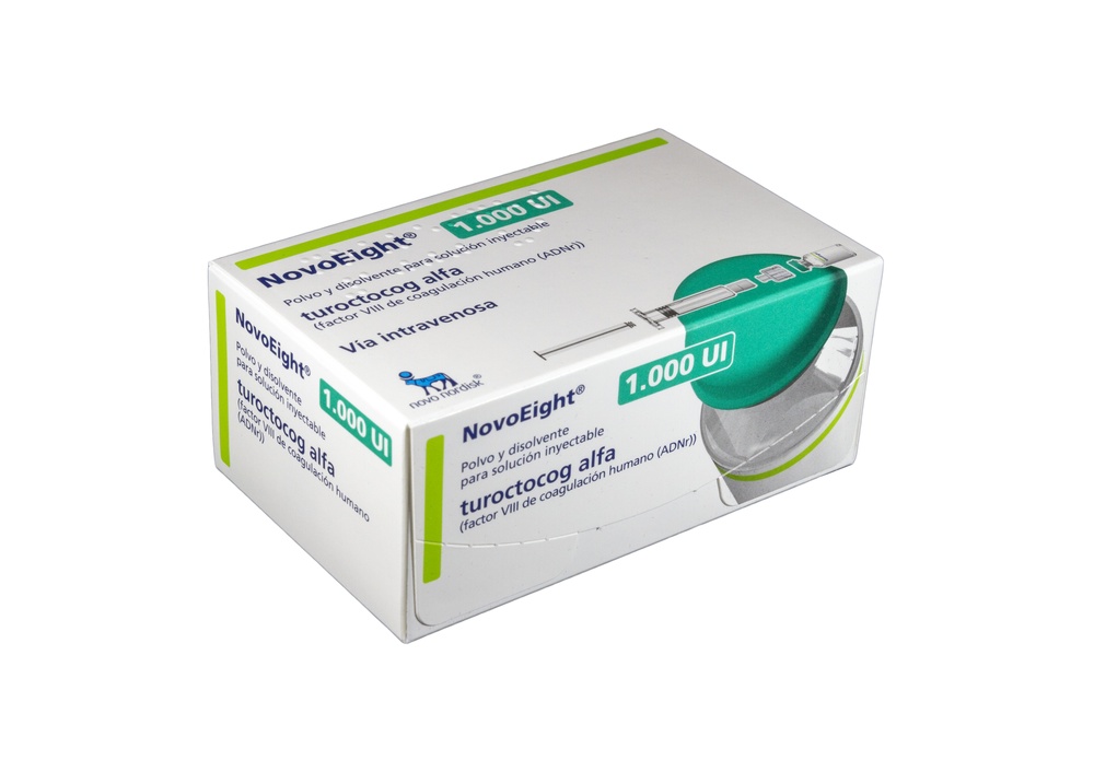 NOVOEIGHT 1000 UI PÓ E SOLVENTE PARA SOLUÇÃO INJETÁVEL
