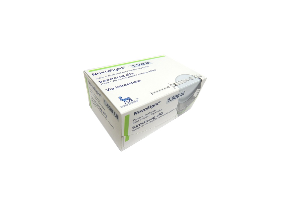 NOVOEIGHT 1500 UI PÓ E SOLVENTE PARA SOLUÇÃO INJETÁVEL