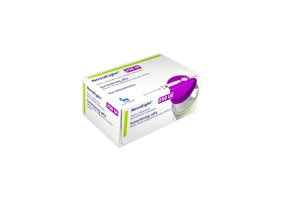 NOVOEIGHT 250 UI PÓ E SOLVENTE PARA SOLUÇÃO INJETÁVEL