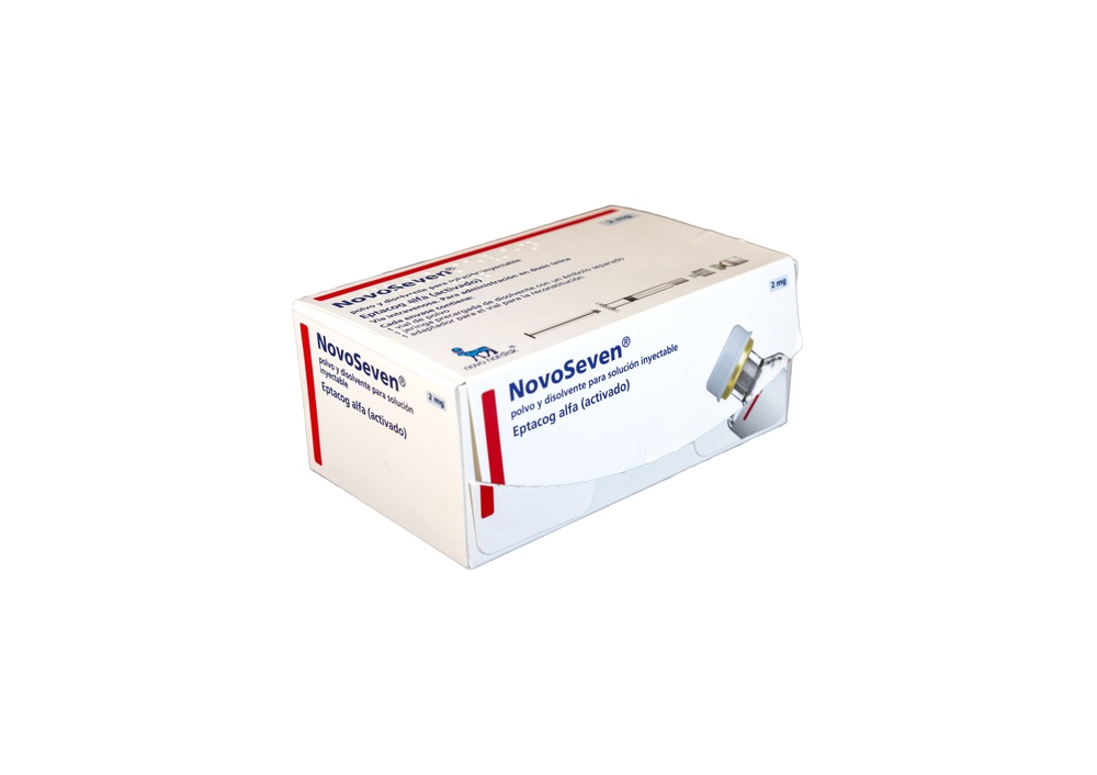 NOVOSEVEN 2 mg (100 UI) PÓ E SOLVENTE PARA SOLUÇÃO INJETÁVEL