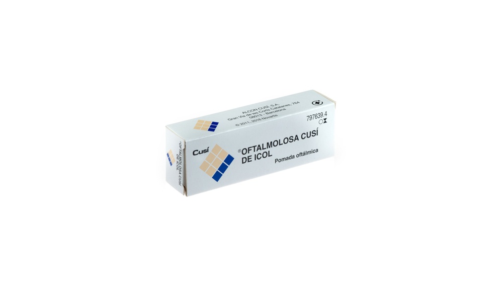 OFTALMOLOSA CUSI DE ICOL POMADA OFTÁLMICA