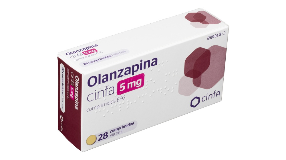 OLANZAPINA CINFA 5 mg COMPRIMIDOS