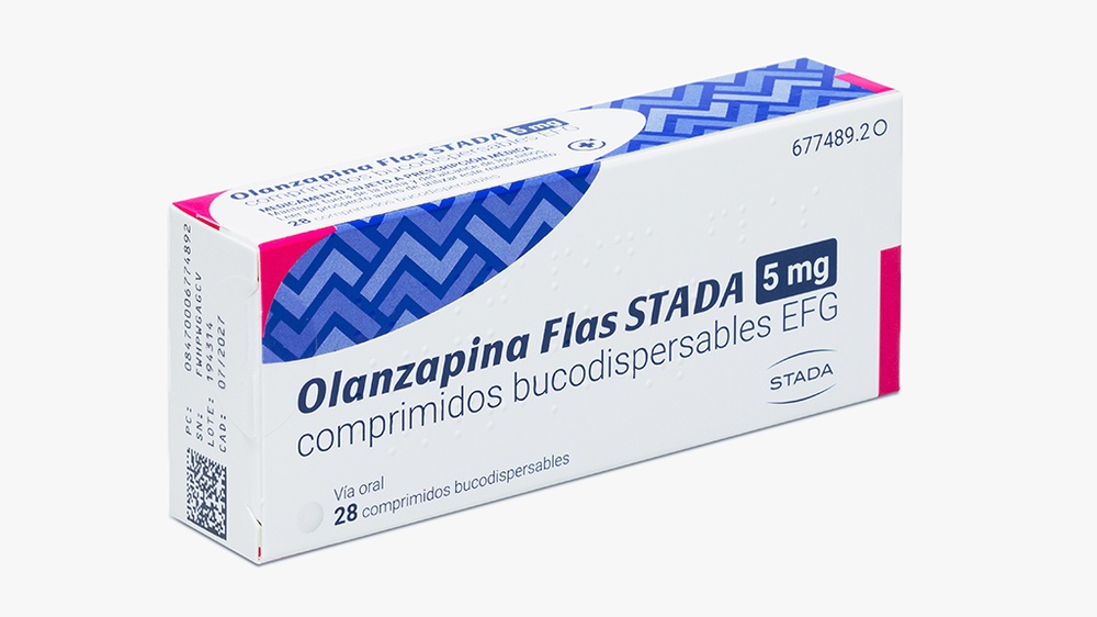 OLANZAPINA STADA 5 mg COMPRIMIDOS ORODISPERSÍVEIS