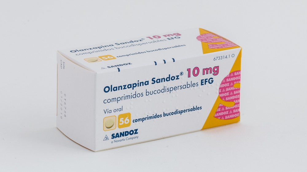 OLANZAPINA SANDOZ 10 mg COMPRIMIDOS ORODISPERSÍVEIS