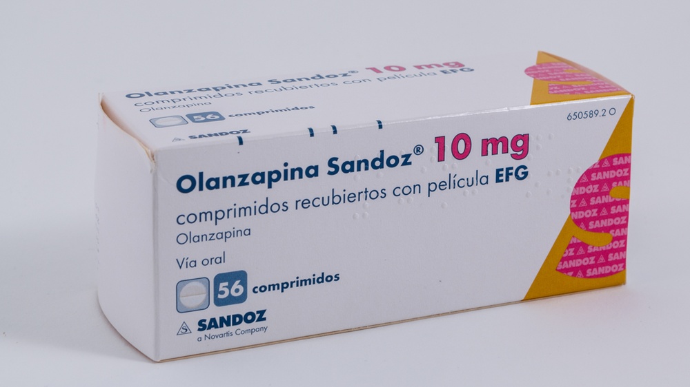 OLANZAPINA SANDOZ 10 mg COMPRIMIDOS REVESTIDOS POR PELÍCULA