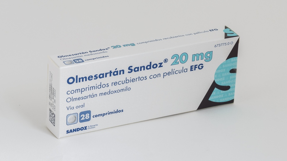 OLMESARTAN SANDOZ 20 mg COMPRIMIDOS REVESTIDOS POR PELÍCULA