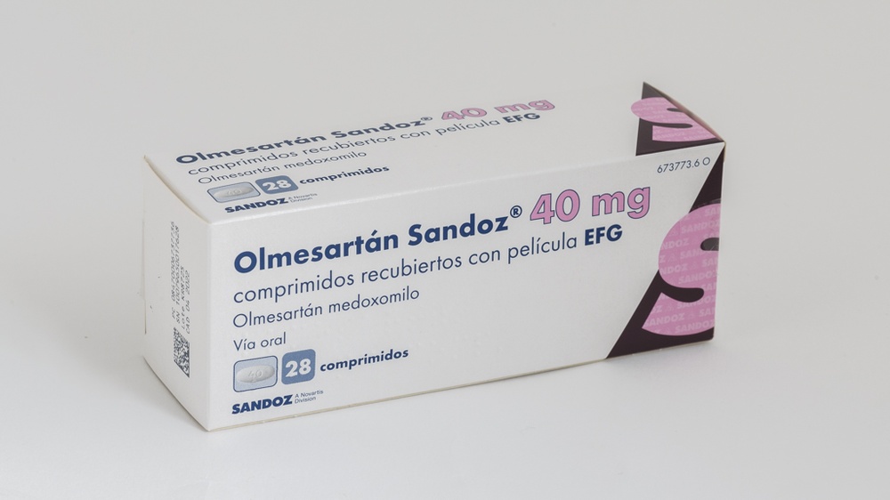 OLMESARTAN SANDOZ 40 mg COMPRIMIDOS REVESTIDOS POR PELÍCULA