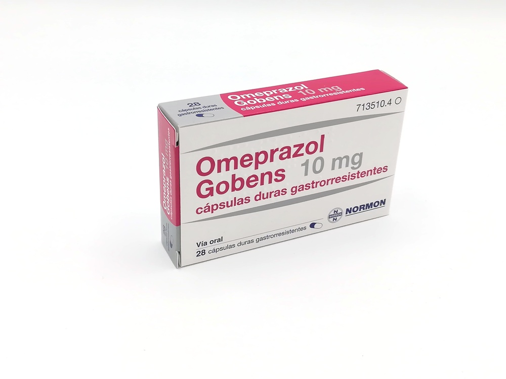 OMEPRAZOL GOBENS 10 mg CÁPSULAS DURAS GASTRORRESISTENTES