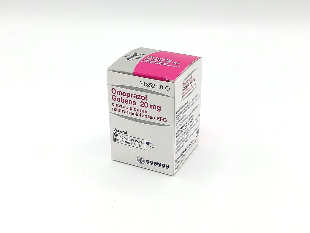 OMEPRAZOL GOBENS 20 mg CÁPSULAS DURAS GASTRORRESISTENTES