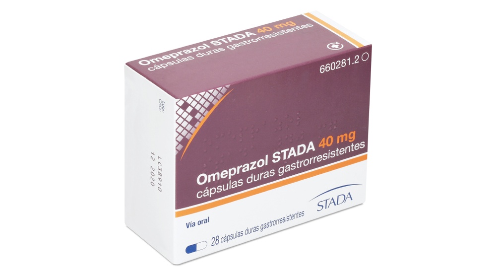 OMEPRAZOL STADA 40 mg CÁPSULAS DURAS GASTRO-RESISTENTES