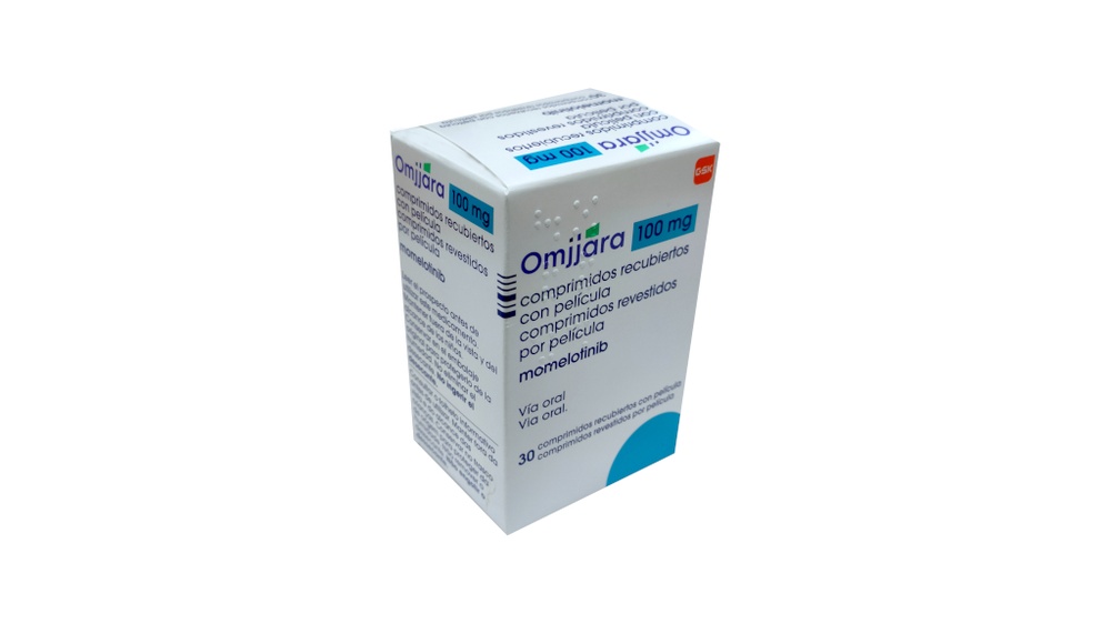 OMJJARA 100 mg COMPRIMIDOS REVESTIDOS POR PELÍCULA