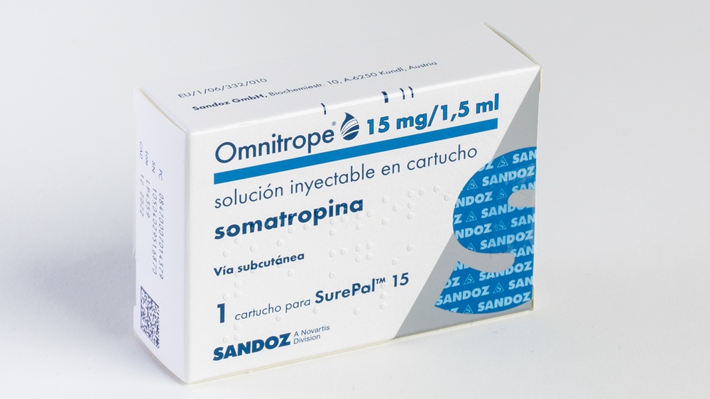 OMNITROPE 15 mg/1,5 ml SOLUÇÃO INJETÁVEL EM CARTUCHO