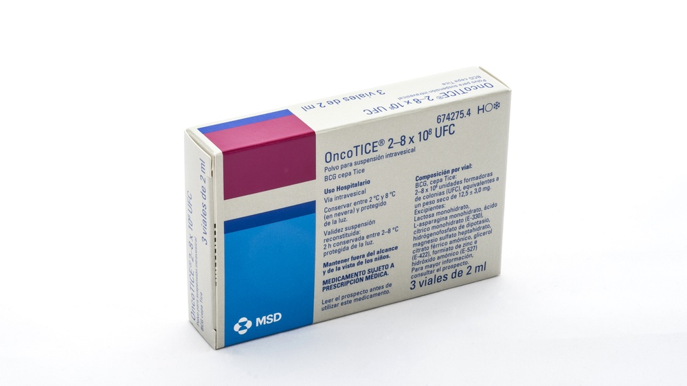 ONCOTICE 2-8 x 10⁸ UFC PÓ PARA SUSPENSÃO INTRAVESICAL
