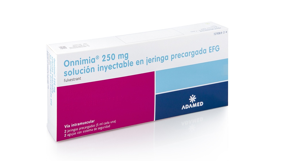 ONNIMIA 250 mg Solução injetável em seringa pré-carregada