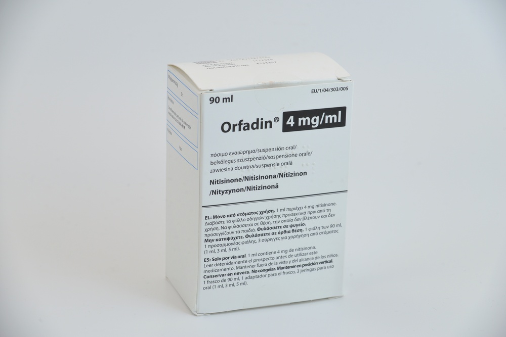 ORFADIN 4 mg/ml SUSPENSÃO ORAL
