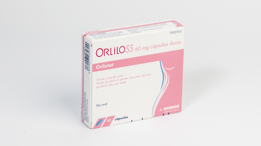 ORLILOSS 60 mg CÁPSULAS DURAS