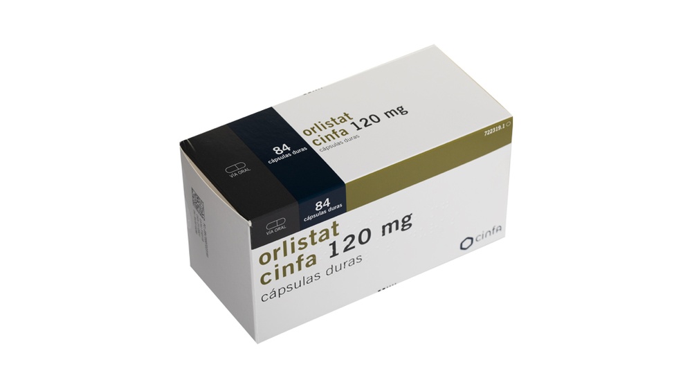 ORLISTAT CINFA 120 mg CÁPSULAS DURAS