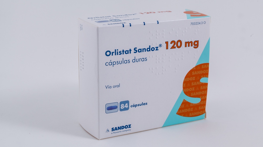 ORLISTAT SANDOZ 120 mg CÁPSULAS DURAS