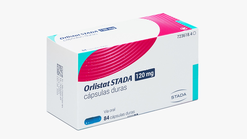 ORLISTAT STADA 120 mg CÁPSULAS DURAS