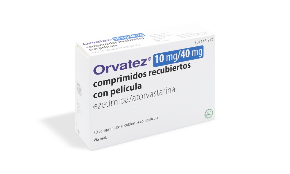 ORVATEZ 10 MG/40 MG COMPRIMIDOS REVESTIDOS POR PELÍCULA