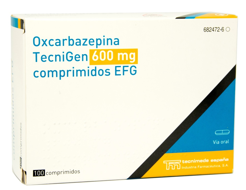 OXCARBAZEPINA TECNIGEN 600 mg COMPRIMIDOS