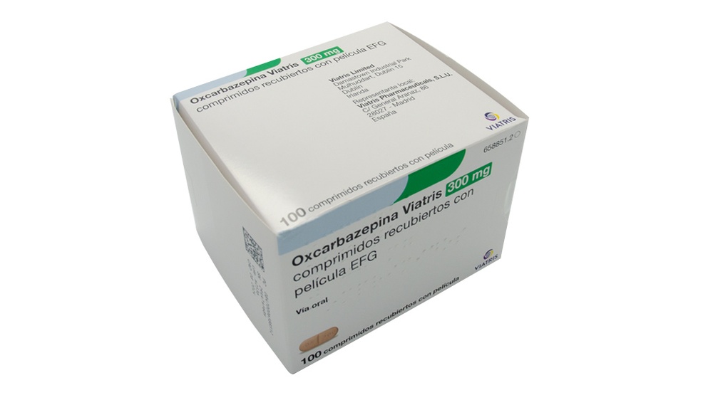 OXCARBAZEPINA VIATRIS 300 mg COMPRIMIDOS REVESTIDOS POR PELÍCULA
