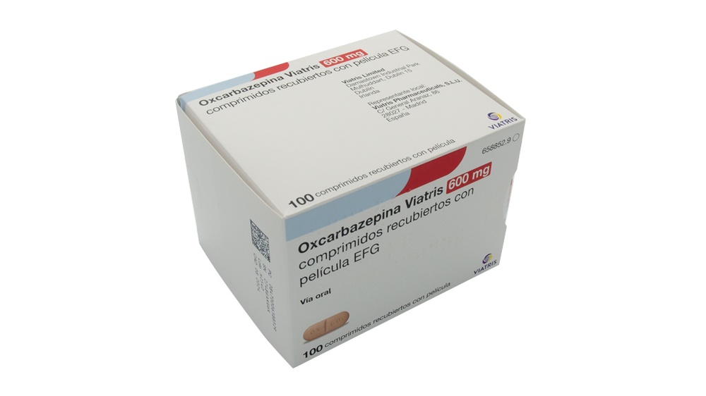 OXCARBAZEPINA VIATRIS 600 mg COMPRIMIDOS REVESTIDOS POR PELÍCULA