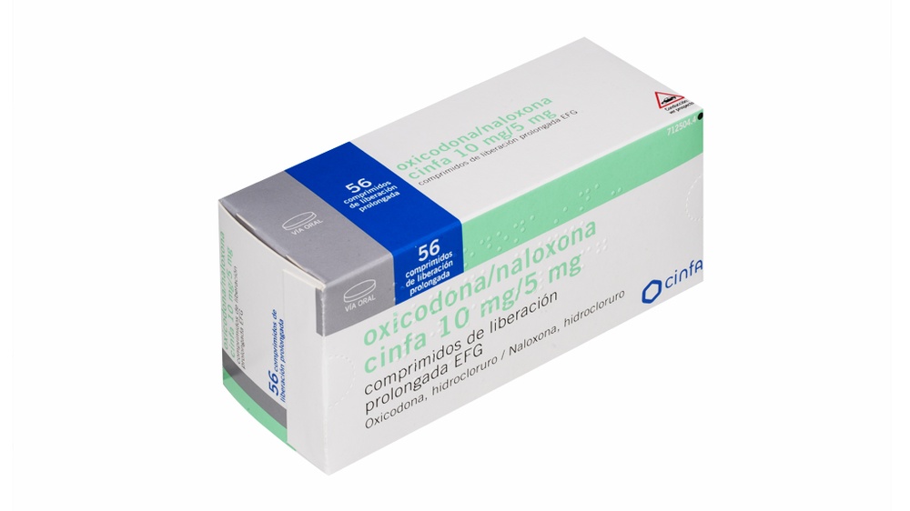 OXICODONA/NALOXONA CINFA 10 mg/5 mg COMPRIMIDOS DE LIBERTAÇÃO PROLONGADA