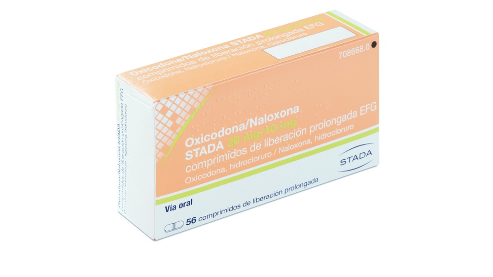 OXICODONA/NALOXONA STADA 20 mg/10 mg COMPRIMIDOS DE LIBERTAÇÃO PROLONGADA